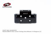 Alu Lower Swing Arm Mount +0 Degree (1) PRB10/B10TR PR RACING