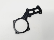 Platine de différentiel centrale CARBONE 3mm pour ventilo 40x40mm pour HYPER VS2E / VSE LR PROD