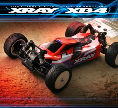 Buggy XB4 DIRT 4x4 2024 (voiture seule) XRAY