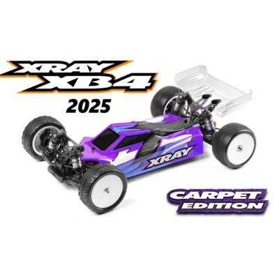 Buggy XB4 CARPET 4x4 2025 (voiture seule) XRAY