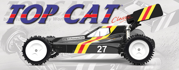 Pices dtaches & Options 1/10e TT Schumacher Top CAT